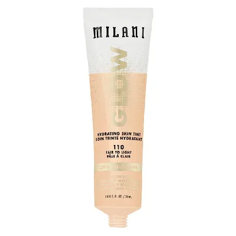 Bilde av best pris Milani Cosmetics Glow Hydrating Skin Tint 110 Fair To Light 30ml Sminke - Ansikt - Foundation