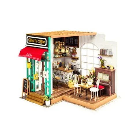 Bilde av best pris Miniatyrrom Café Strikking, pynt, garn og strikkeoppskrifter