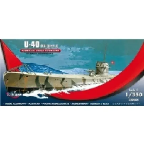 Bilde av best pris Mirage Model plastikowy U-Boot U-40 IX Leker - Biler & kjøretøy - Fly og helikoptre
