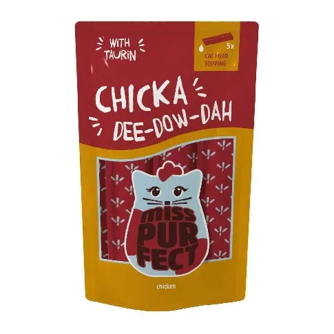 Bilde av best pris Miss Purfect Liquid Snack Chicken 5 x 14 g Katt - Kattegodteri