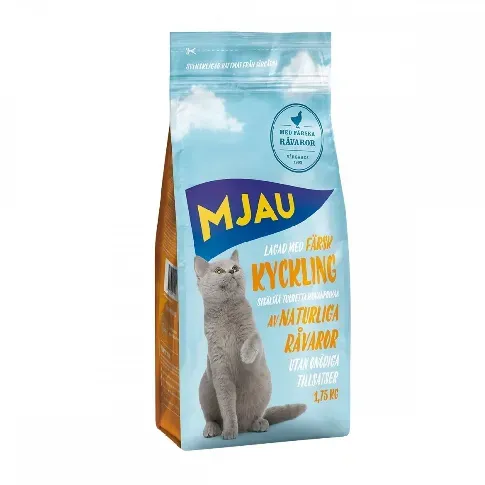 Bilde av best pris Mjau Kylling (1,75 kg) Katt - Kattemat - Voksenfôr til katt