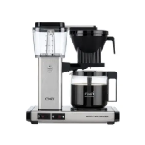 Bilde av best pris Moccamaster 53744, Kaffebrygger (drypp), 1,25 l, Malt kaffe, 1520 W, Børstet stål, Sølv Kjøkkenapparater - Kaffe - Kaffemaskiner