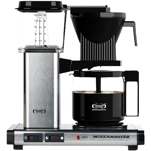 Bilde av best pris Moccamaster Automatic S Kaffemaskin, Brushed Silver Kaffetrakter