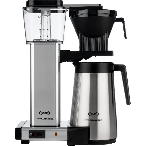 Bilde av best pris Moccamaster Automatic Thermo kaffetrakter, 1,25 liter, polished silver Kaffebrygger