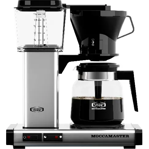 Bilde av best pris Moccamaster Manual Kaffemaskin, Polished Silver Kaffetrakter