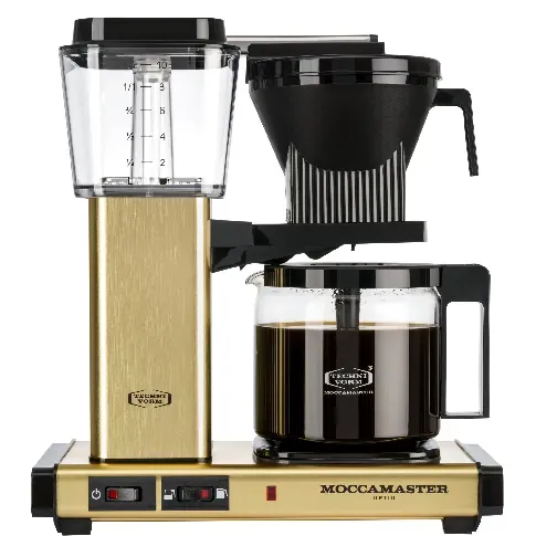 Bilde av best pris Moccamaster Optio kaffetrakter 1,25 liter, gold Kaffebrygger