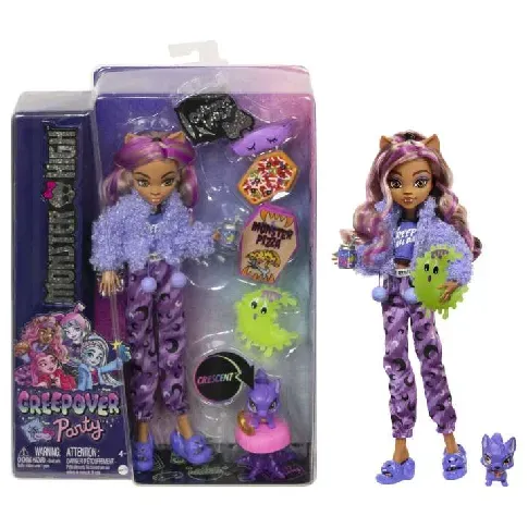 Bilde av best pris Monster High - Creepover Doll - Clawdeen (HKY67) - Leker