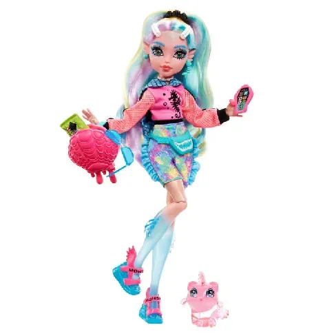 Bilde av best pris Monster High - Doll with Pet - Lagoona (HHK55) - Leker