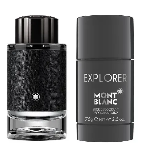Bilde av best pris Montblanc - Explorer EDP 30 ml + Montblanc - Explorer Deo Stick 75g - Skjønnhet