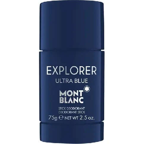 Bilde av best pris Montblanc - Explorer Ultra Blue Deostick 75 gr - Skjønnhet
