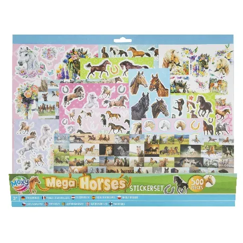 Bilde av best pris Moxy - Mega Sticker Set Horse (500 pcs)(100080) - Leker