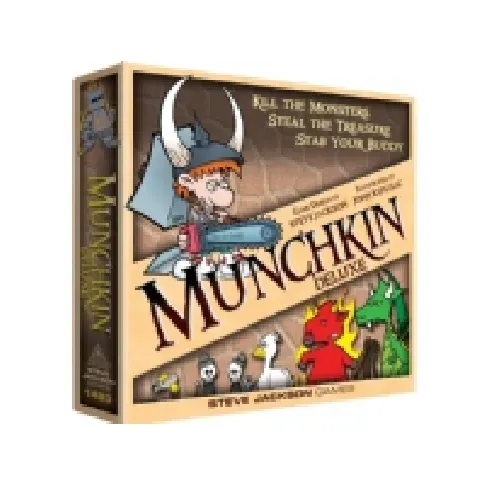 Bilde av best pris Munchkin Munchkin Deluxe Leker - Spill - Brettspill for voksne