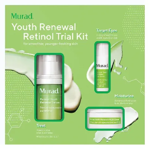 Bilde av best pris Murad Resurgence Youth Renewal Retionol Trial Kit 3pcs Hudpleie - Ansikt - Nattkrem