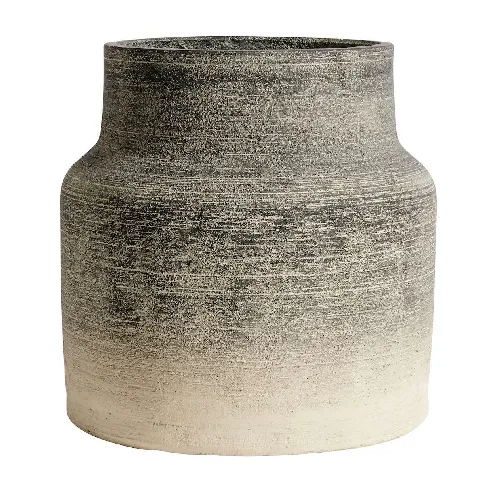 Bilde av best pris Muubs - Kanji Jar 35 cm - Grey (9240000102) - Hage, altan og utendørs