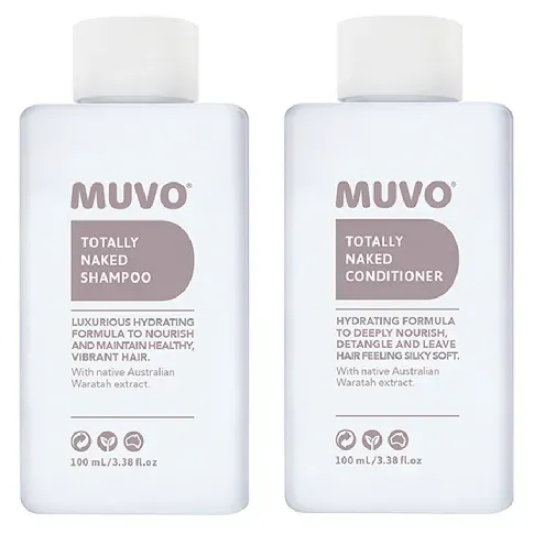 Bilde av best pris Muvo Totally Naked Petite Pair 2x100ml Hårpleie - Shampoo