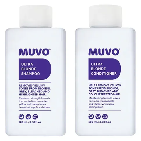 Bilde av best pris Muvo Ultra Blonde Petite Pair 2x100ml Hårpleie - Shampoo