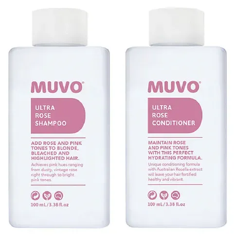 Bilde av best pris Muvo Ultra Rose Petite Pair 2x100ml Hårpleie - Shampoo