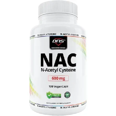Bilde av best pris NAC N-Acetyl Cysteine 600 mg - 100 kapsler Helsekost - Immunforsvar