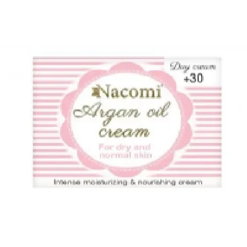 Bilde av best pris NACOMI_Argan Oil Cream Argan Creme for tørr og normal hud 30+ per dag 50ml Hudpleie - Ansiktspleie - Dagkrem