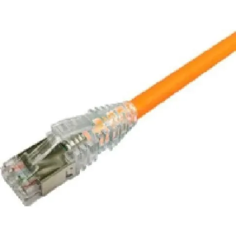 Bilde av best pris NETCONNECT Patchkabel kat 6A S/FTP PiMF, længde: 2,0 m farve: orange med LSZH kappe PC tilbehør - Kabler og adaptere - Nettverkskabler