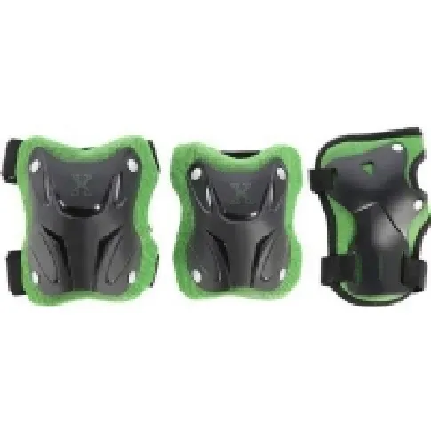 Bilde av best pris NILS Extreme H719 grønn størrelse L sett med nils ekstreme beskyttere Utendørs lek - Gå / Løbekøretøjer - Hoverboard & segway