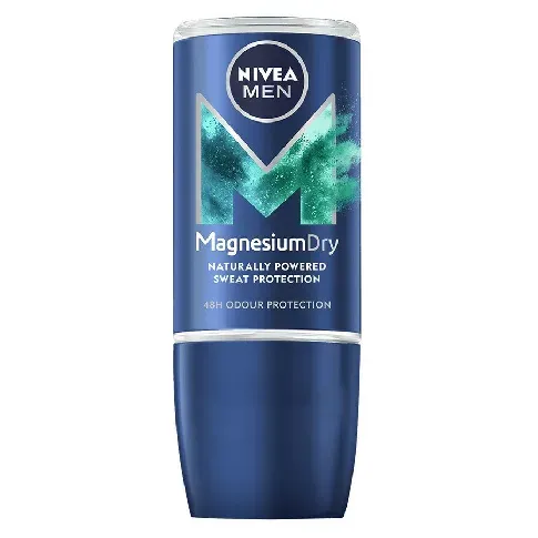 Bilde av best pris NIVEA Men Magnesium Dry Roll-On 50ml Dufter - Mann - Deodorant