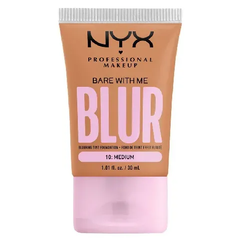 Bilde av best pris NYX Professional Makeup Bare With Me Blur Tint Foundation 10 Medi Sminke - Ansikt - Foundation