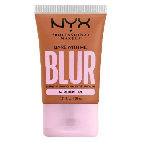 Bilde av best pris NYX Professional Makeup Bare With Me Blur Tint Foundation 14 Medi Sminke - Ansikt - Foundation
