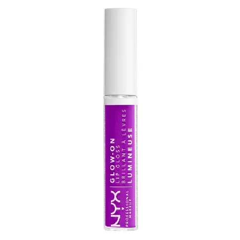 Bilde av best pris NYX Professional Makeup Glow-On Lip Gloss Lilac Vibes 7,5ml Sminke - Lepper - Lipgloss