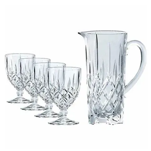 Bilde av best pris Nachtmann Noblesse glass med pitcher sett 5-deler Drinksett