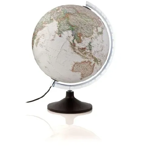 Bilde av best pris National Geographic Carbon Executive globus med lys Globus med lys