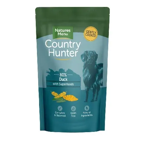 Bilde av best pris Natures:menu Country Hunter Dog Duck 150 g Hund - Hundemat - Våtfôr
