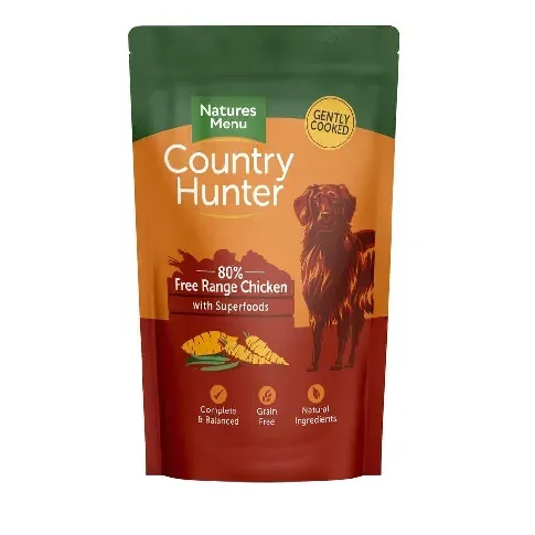 Bilde av best pris Natures:menu Country Hunter Dog Free Range Chicken 150 g Hund - Hundemat - Våtfôr