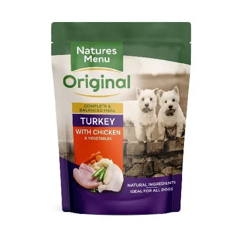 Bilde av best pris Natures:menu Dog Adult Turkey 300 g Hund - Hundemat - Våtfôr