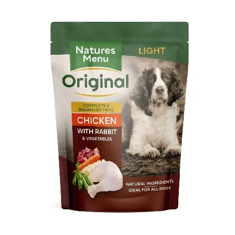 Bilde av best pris Natures:menu Dog Light Chicken & Rabbit 300 g Hund - Hundemat - Våtfôr
