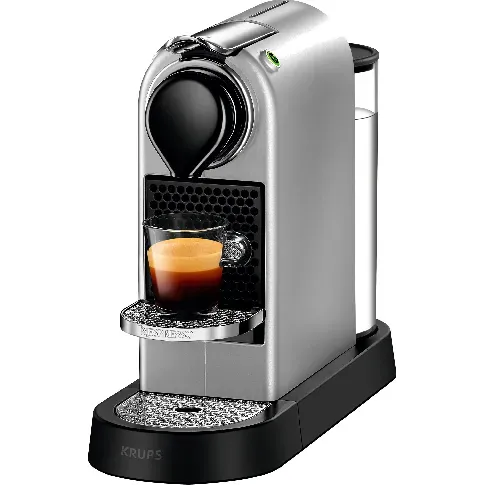 Bilde av best pris Nespresso CitiZ kaffemaskin, 1 liter, sølv Kapselmaskin
