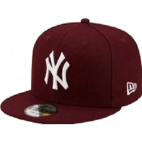 Bilde av best pris New Era New Era New York Yankees MLB 9FIFTY Cap 60245406 Burgundy S/M Sport & Trening - Tilbehør - Caps