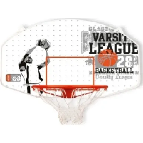 Bilde av best pris New Port Basketball Backboard and Hoop, glassfiber (423108) Sport & Trening - Sportsutstyr - Basketball