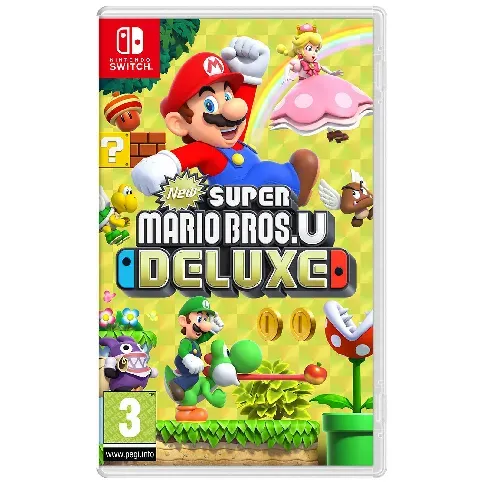 Bilde av best pris New Super Mario Bros. U Deluxe (UK, SE, DK, FI) - Videospill og konsoller