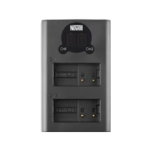 Bilde av best pris Newell kameralader Newell DL-USB-C to-kanals lader for DMW-BLC12 batterier Strøm artikler - Batterier - Batterilader