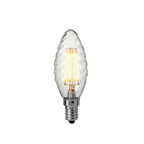 Bilde av best pris Nielsen Light E14 mignonpære, vridd, 3W LED filament