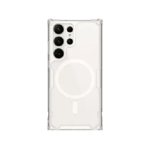 Bilde av best pris Nillkin Nature Pro Magnetic Case Deksel til Samsung Galaxy S23 Ultra med MagSafe Armored Cover White Tele & GPS - Mobilt tilbehør - Deksler og vesker