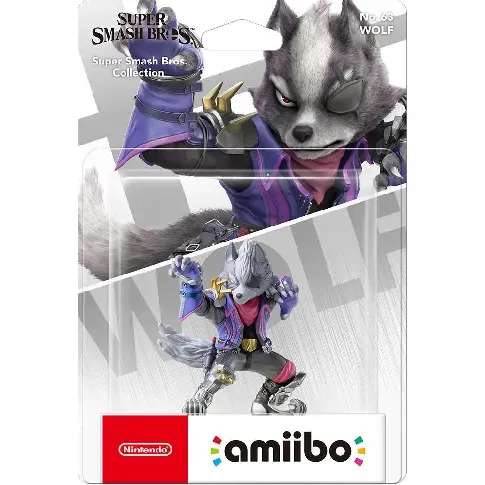 Bilde av best pris Nintendo Amiibo Wolf (Smash Bros Collection) - Videospill og konsoller