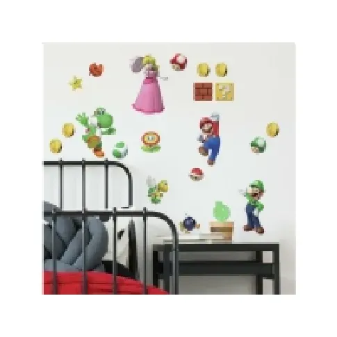 Bilde av best pris Nintendo Super Mario Bros Wallstickers Barn & Bolig - Barnerommet - Vegg klistremerker