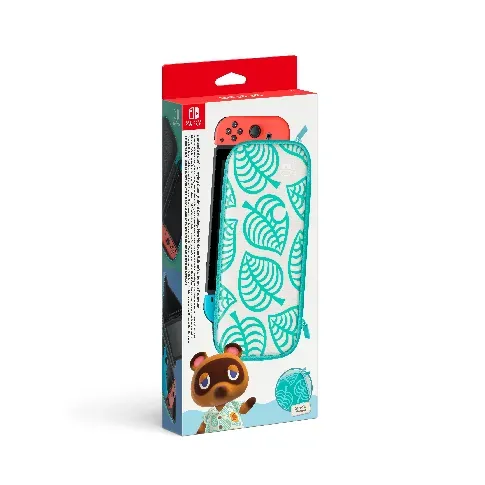 Bilde av best pris Nintendo Switch Carrying Case with Animal Crossing: New Horizons theme - Videospill og konsoller
