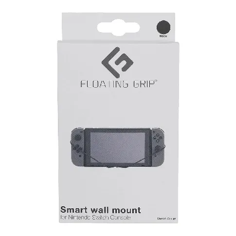 Bilde av best pris Nintendo Switch Console wall mount by FLOATING GRIP®, Black - Videospill og konsoller