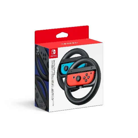 Bilde av best pris Nintendo Switch Joy-Con Wheel Pair - Videospill og konsoller