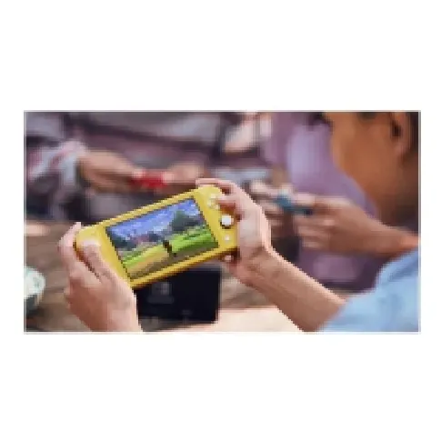 Bilde av best pris Nintendo Switch Lite - Håndholdt spillkonsoll - gul Gaming - Spillkonsoller - Playstation 4