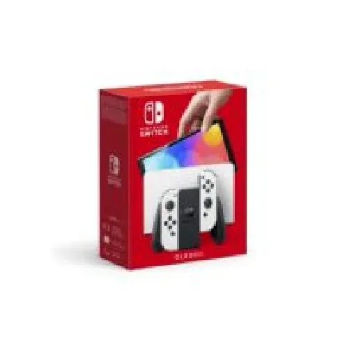 Bilde av best pris Nintendo | Switch OLED - Spillkonsoll - Full HD - 64GB - Hvit | Inkl. 2 x Joy-Con (hvit) Gaming - Spillkonsoller - Nintendo Switch