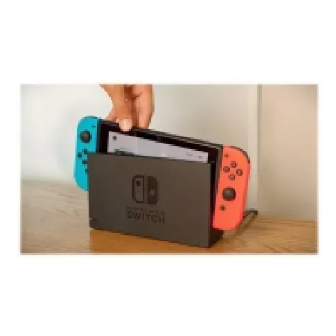 Bilde av best pris Nintendo Switch with Neon Blue and Neon Red Joy-Con - Spillkonsoll - Full HD - Nintendo Switch Sports - med Nintendo Switch Sports Set Gaming - Spillkonsoller - Playstation 4